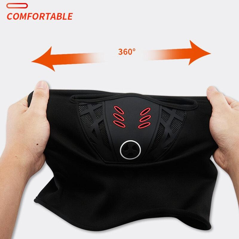 Winter Rider Warm Anti-Haze Balaclava Full Face Mask for Motorcycle Riding Cycling Ski Hood Cap Windproof Soft Outdoor Warm Bike Headwear