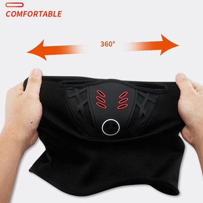Winter Rider Warm Anti-Haze Balaclava Full Face Mask for Motorcycle Riding Cycling Ski Hood Cap Windproof Soft Outdoor Warm Bike Headwear