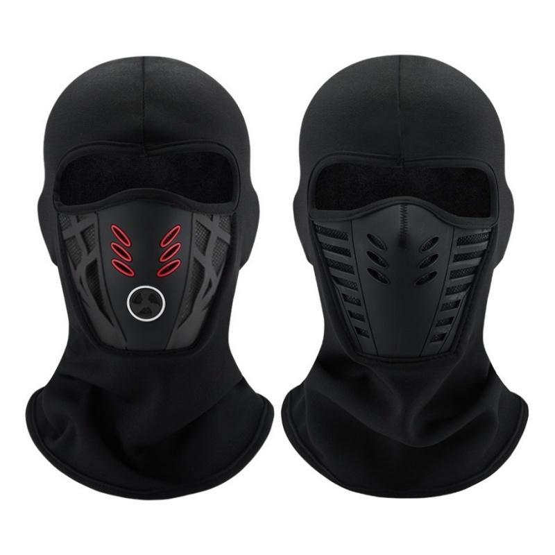 Winter Rider Warm Anti-Haze Balaclava Full Face Mask for Motorcycle Riding Cycling Ski Hood Cap Windproof Soft Outdoor Warm Bike Headwear