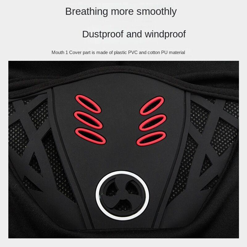 Winter Rider Warm Anti-Haze Balaclava Full Face Mask for Motorcycle Riding Cycling Ski Hood Cap Windproof Soft Outdoor Warm Bike Headwear