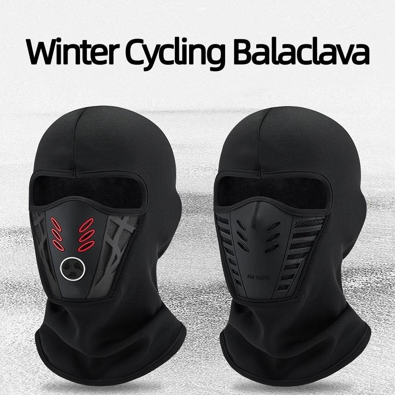 Winter Rider Warm Anti-Haze Balaclava Full Face Mask for Motorcycle Riding Cycling Ski Hood Cap Windproof Soft Outdoor Warm Bike Headwear